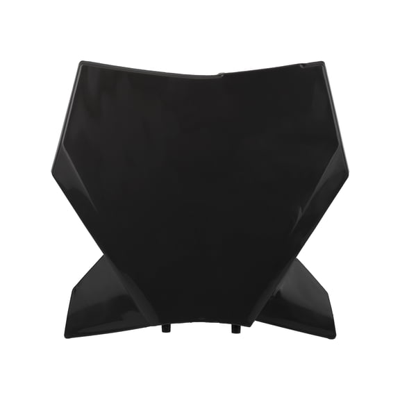 Black Motorcycle Front Number Plate for KTM SX SX-F XC XC-F 125 250 300 350 450 2023 2024 Plastic Cover Motocross Enduro Dirt Bike