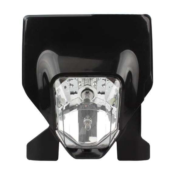 Black Motorcycle Halogen Headlight Plate For Husqvarna TE TC FE FC 150 200 250 300 350 400 450 500 2012-2023 Enduro Pit Dirt Bike Enduro Motocross Tuning Parts