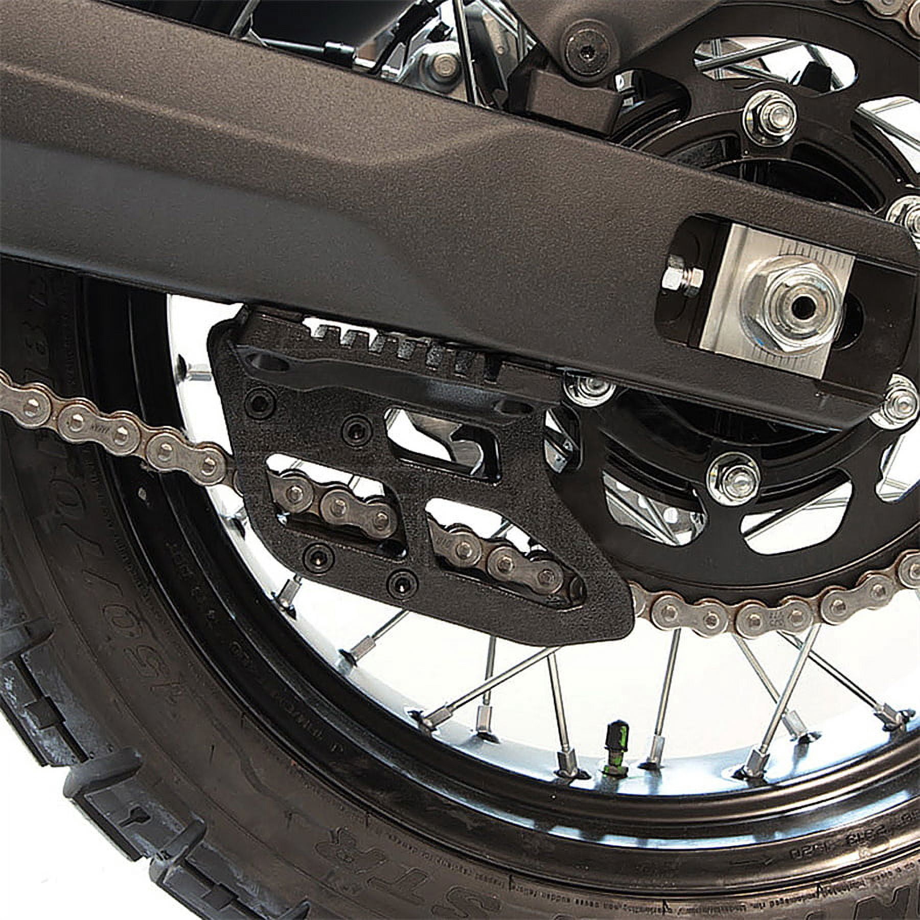Black Motorcycle Primary Drive Rear Chain Guide Guard For Yamaha Tenere ...