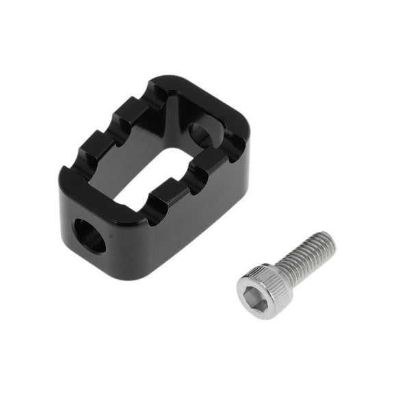 Black Motorcycle Shifter Footrests Pegs for HARLEY-DAVIDSON RA1250 2021-2024 Square Shift Foot Rests Peg Footboards Aluminum, Iron 1 Pc