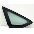 thumbnail image 1 of Black Moulding Style Driver Left Side Quarter Window Quarter Glass Compatible with Ford Focus/Focus Rally Sport 4-Door Hatchback 2012-2018 Models, 1 of 7