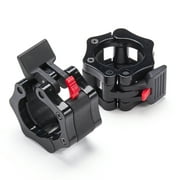 Black Mountain Products Barbell Clamps with Quick Release for 2 In. Olympic Bars