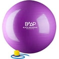Black Mountain Products Exercise Stability Yoga Ball, Foot Pump, Ball
