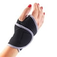 thumbnail image 1 of Black Mountain Products Lightweight and Breathable Neoprene Black Wrist Brace / Wrist Compression Sleeve - Black, Large, 1 of 2