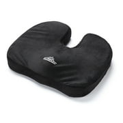 Black Mountain Products Orthopedic Comfort and Stadium Seat Cushion, Black