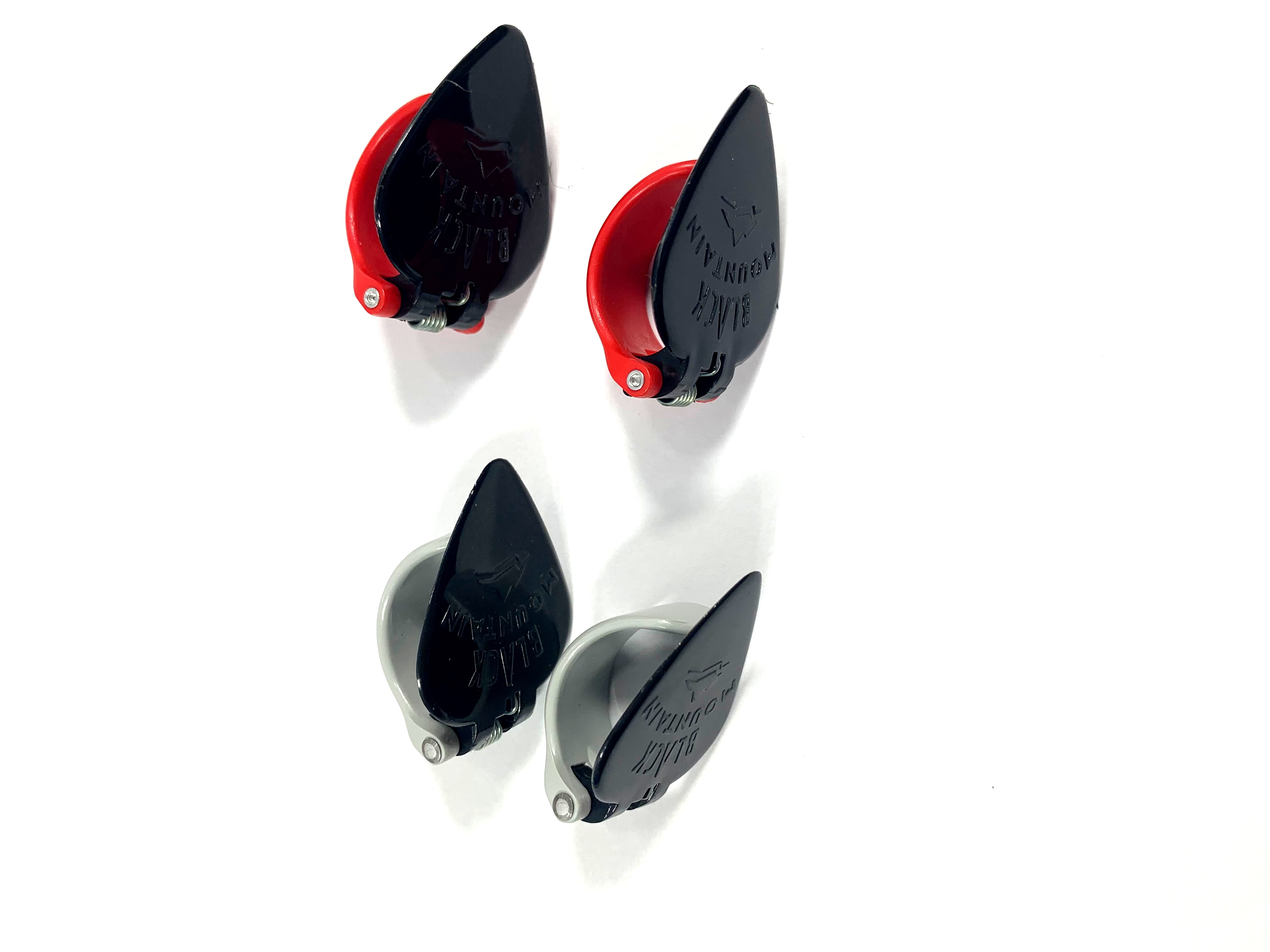 Black Mountain Thumb Picks -Variety 2 Medium 2 Heavy - Spring Fit - Thumb Flat Pick Combo