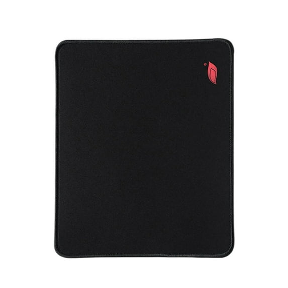 Black Mouse Pad Natural Rubber Surfaces with Stitched Edges Mouse Mat ...