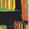 thumbnail image 1 of Black Multi Abstract Nylon, Fabric Sold By the Yard, 1 of 1