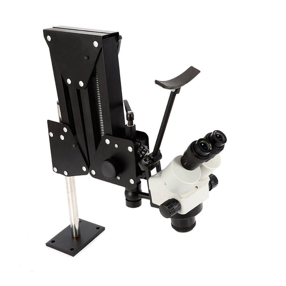 Black Multi-Directional Microscope Gem Diamond Setting Machine Jewelry Making Tool