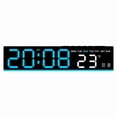 thumbnail image 1 of Black Multi-Functional Digital Alarm Clock Led Display With Date And Temperature Readout, Brightness Adjustment And Dual Power Supply For Bedroom Living Room And Office Desk, 1 of 4