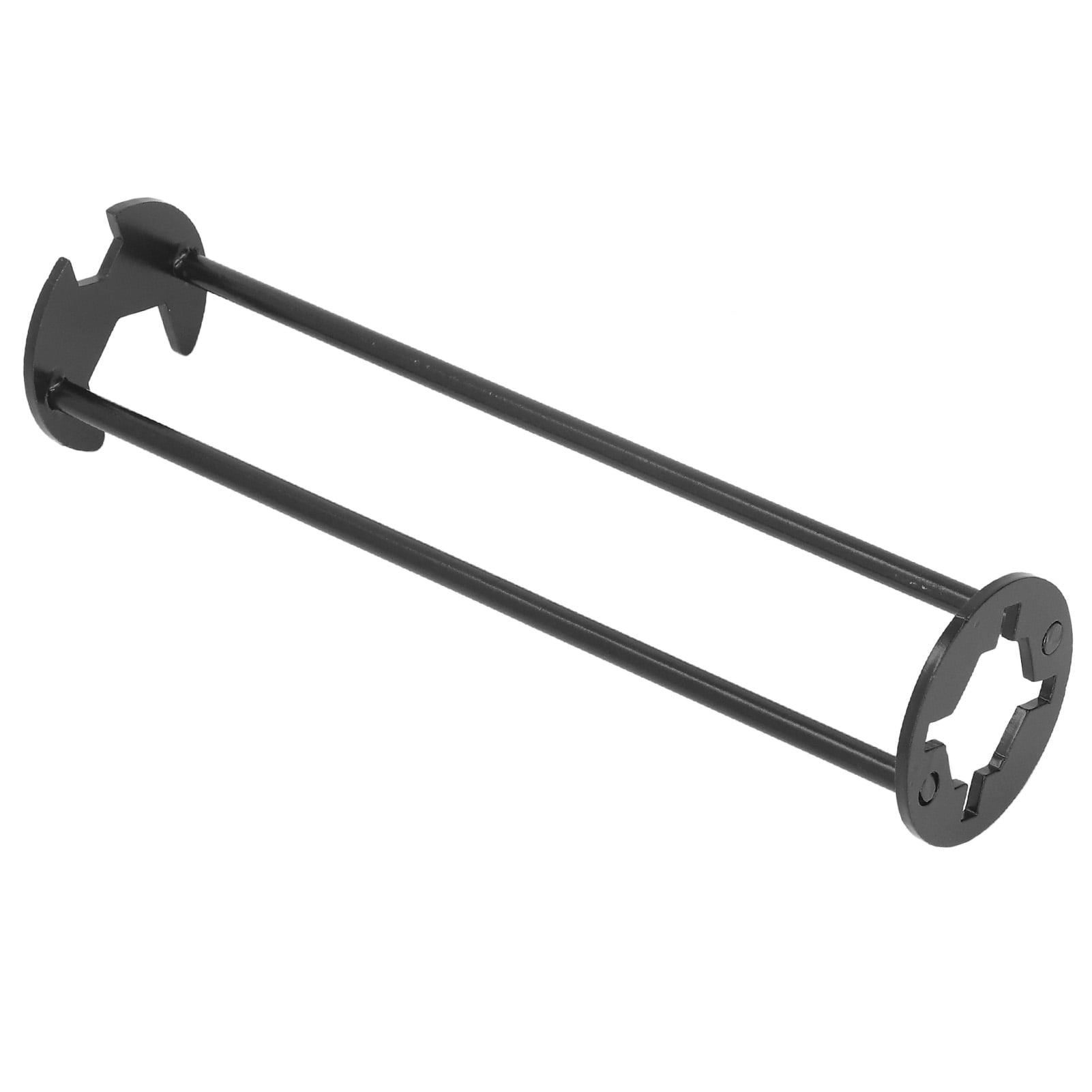 Black Multifunctional Sink Wrench, Carbon Steel Water Faucet Hose