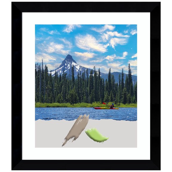 Black Museum Wood Picture Frame, Photo Frame, Art Frame