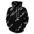thumbnail image 1 of Black Music Notes 3d Sweatshirts Hoodie Fashion Casual Personality Men's Women Street Hoodie Pullovers Long Sleeve Comfortable Top, 1 of 6