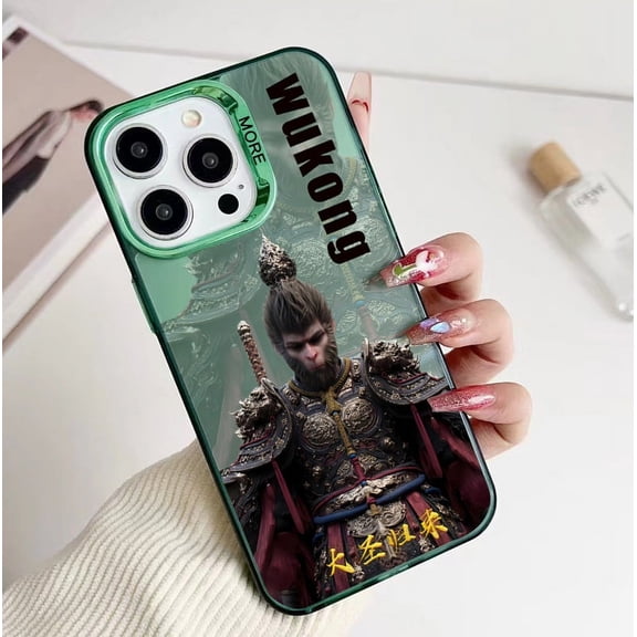 Black Myth Wukong, 14Promax phone case, 15pm Apple, 16 cool game Destiny Man, iPhone13 boys, anime cartoon DIY phone case