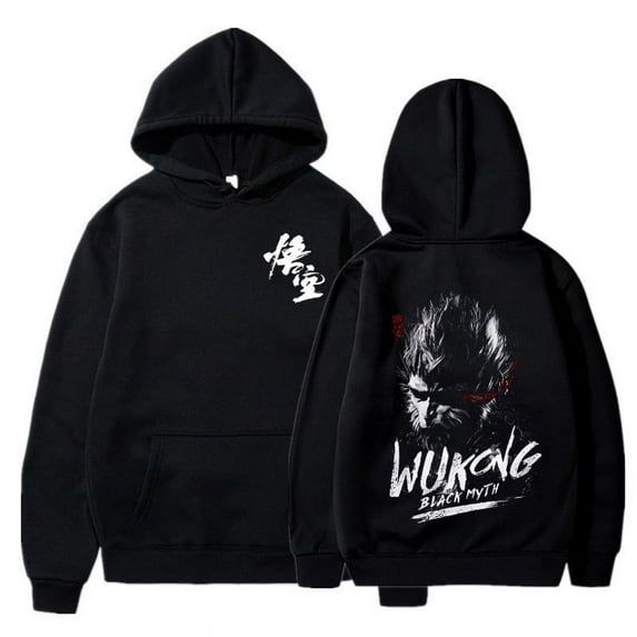 Black Myth Wukong Merch Hoodie Fashion Pullover Sweatshirt Hoodies Game Fans Clothes Cosplay Tops for Women Men