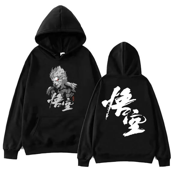 Black Myth Wukong Merch Hoodie Fashion Pullover Sweatshirt Hoodies Game Fans Clothes Cosplay Tops for Women Men
