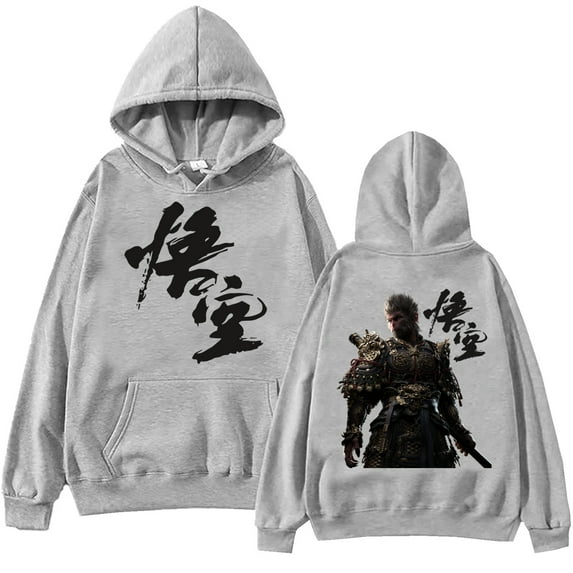 Black Myth Wukong Women Winter Autumn Hoodie Girl Harajuku Hip Hop Pullover Sweatshirt Female Fleece Game Clothes