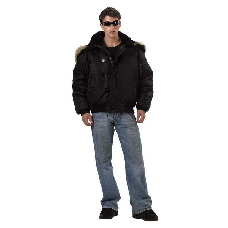 Black N-2B Flight Jacket - Walmart.com Black N-2B Flight Jacket - Walmart.com