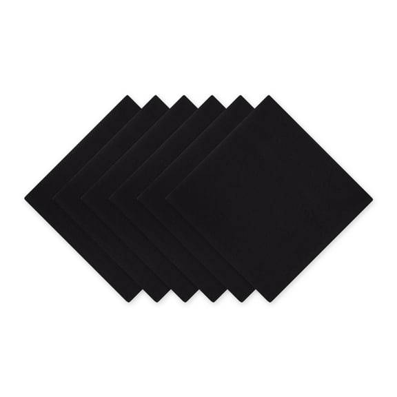 Black Napkin (Set of 6)