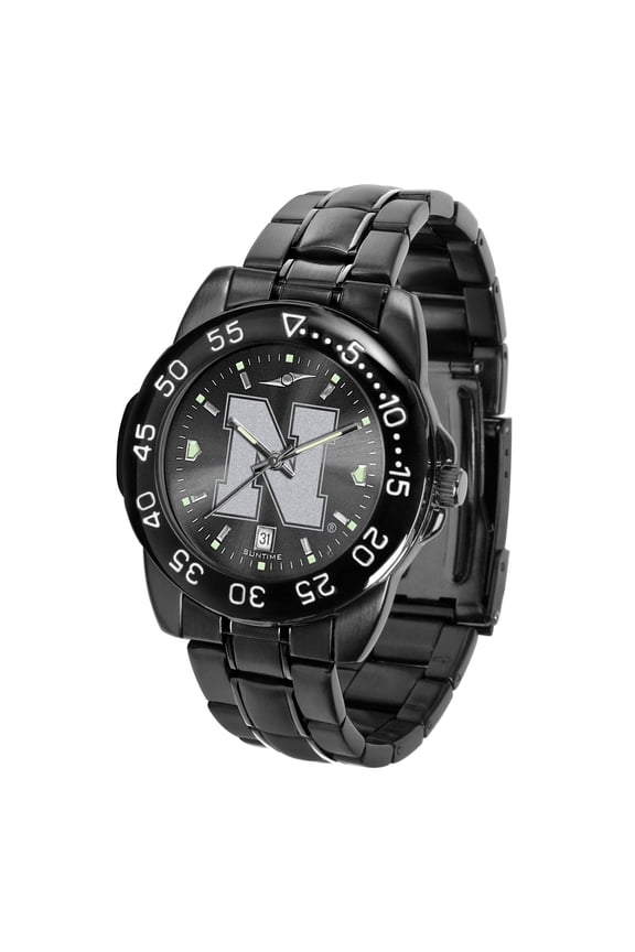 Black Nebraska Huskers FantomSport Watch