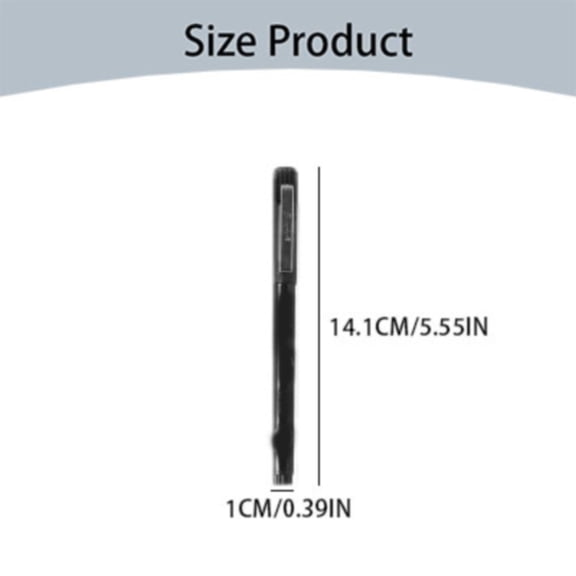 Black Needle Brush Pen Marker for Comic Sketching Hand Drawn Design Office Art