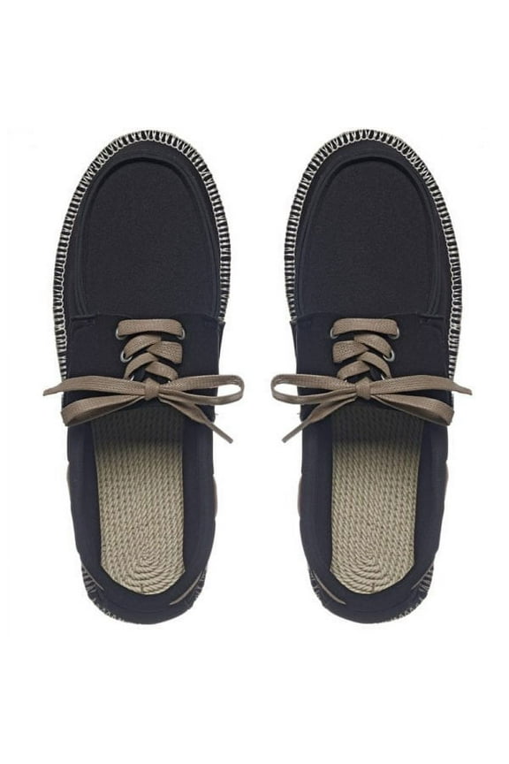 Black Neoprene Boat Shoe
