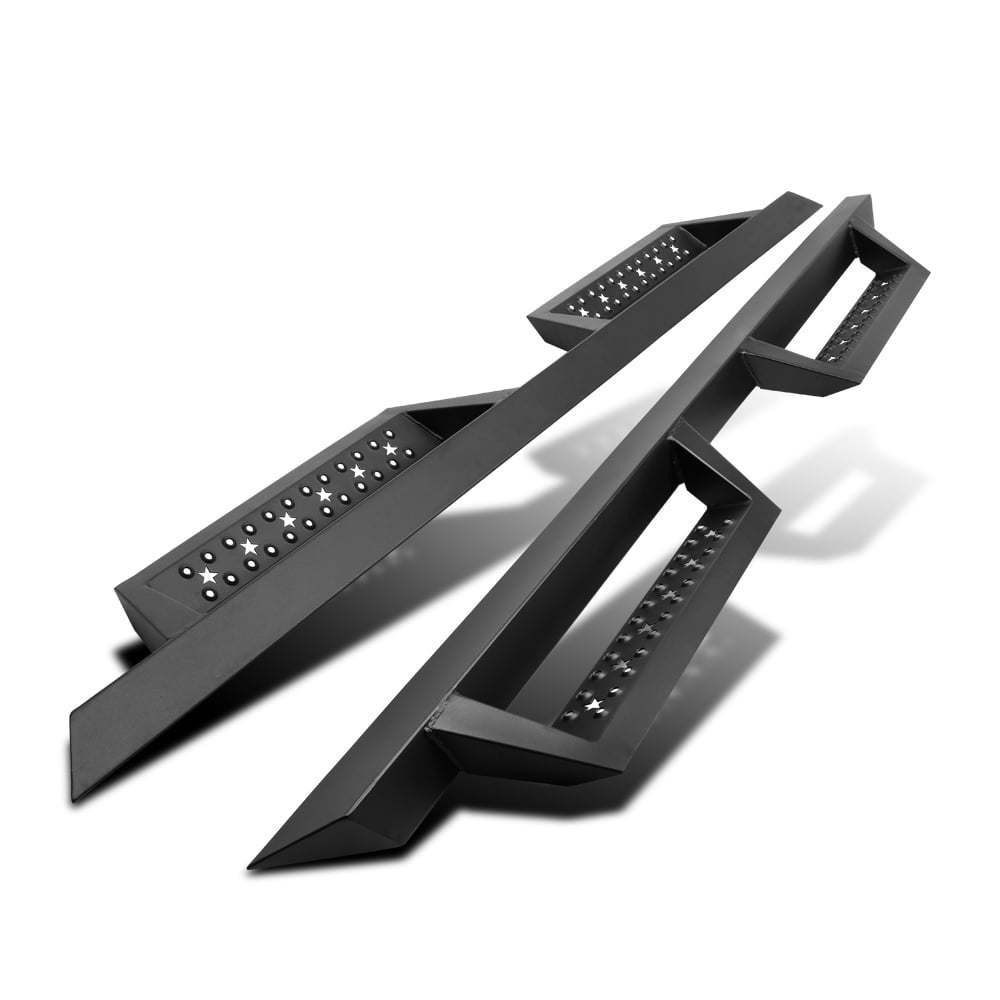 Black Nerf Bar 3"Star Drop Step Running Board for 0719 Silverado