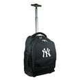 thumbnail image 1 of Black New York Yankees 19'' Premium Wheeled Backpack, 1 of 7