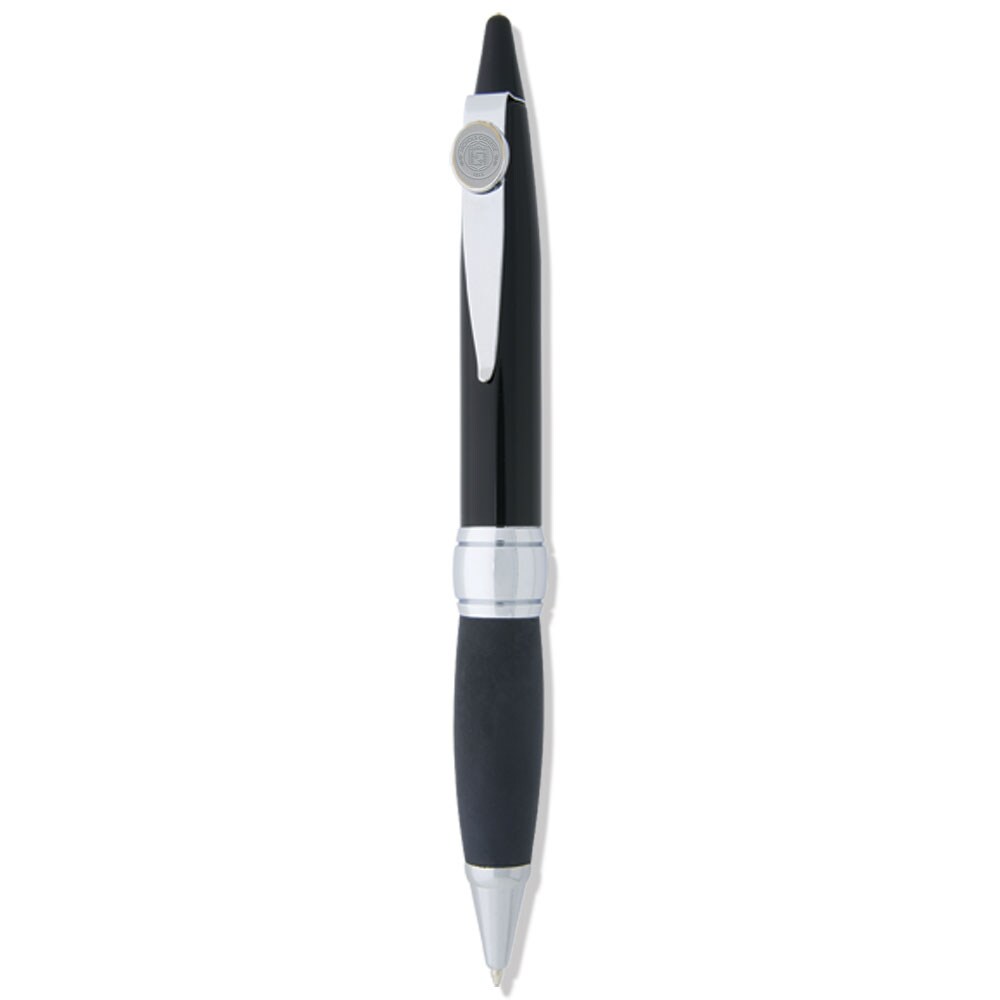 Black Nichols College Bison Ambassador Ballpoint Pen
