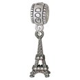 thumbnail image 1 of Black Nickel Tone AB Crystal Eiffel Tower - God Mother Charm Bead, 1 of 1