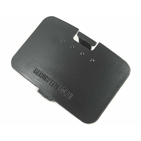Black Nintendo 64 Jumper Pak Lid N64 Pack Memory Expansion Cover Replacement