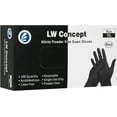 Black Nitrile Examination Gloves Latex & PowderFree, Disposable