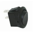 thumbnail image 1 of Black Non-Illum Round Rocker - 16A 12V SPST, 1 of 1