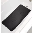 thumbnail image 1 of Black Non-Slip Foam Bathtub Shower Mat With Suction Cups - 36" x 17", 1 of 1