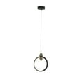 thumbnail image 1 of Black Nordic Style Minimalist Dimmable LED Pendant Light Fixtures, Modern Simple Adjustable Pendant Lighting, Decorative Ceiling Hanging Lamp Chandelier for Bedside Bar Counter Kitchen Island, 1 of 7