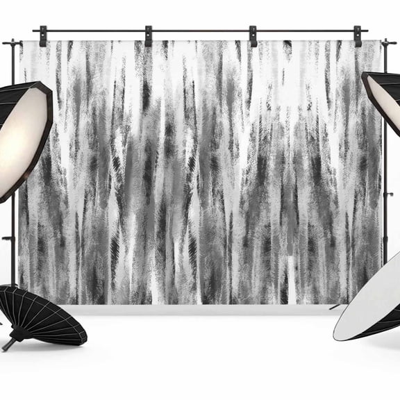 Black Nostalgia Pencil Touches Photography Backdrop 8x6FT, Gradient Lines Overlay Photo Backdrops, Background for Photography Studio Photo Studio Background, Back Drop for Photoshoot