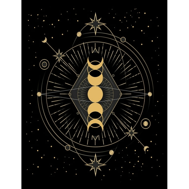 Phases of Moon - Black Paper Journal – Nigarish