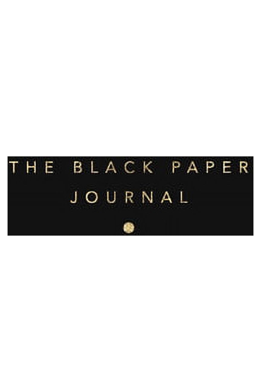 Black Notebooks: The Black Paper Journal : College Ruled - 6x9 Black Paper  Notebook (Series #1) (Paperback) 
