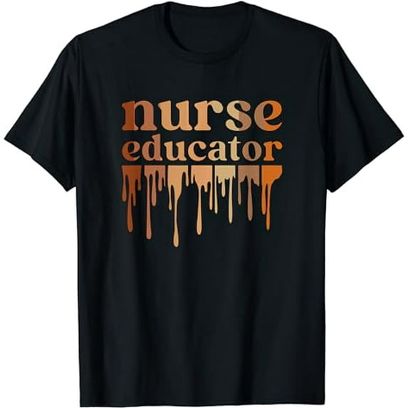 Black Nurse Educator African American Nursing Educator T-Shirt