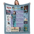thumbnail image 1 of Black Nurse Gifts for Women,Black Girl Nurse Gifts,Proud Black Nurse Blanket,Christmas Birthday Gifts for Black Nurse,Nurse Graduation Gifts,Nurses Day Gifts for Black Nurse Practitioners 60"X50", 1 of 6