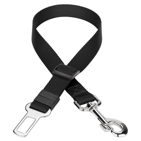 Country Brook Petz® Black Nylon Car Safety Dog Belt