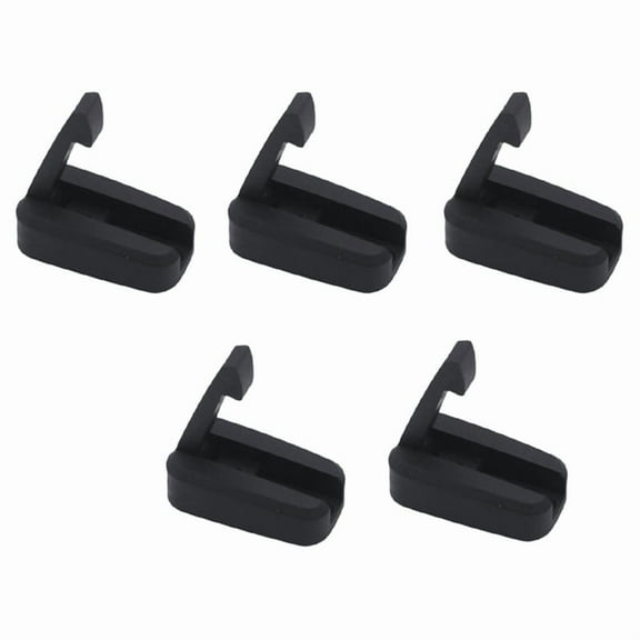 Black Nylon Hanger Hook Folding Marine Grade Loaded Hat Coat Hook Coat Hook Foldable Mirror Polished for