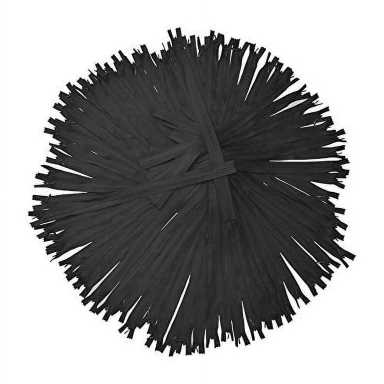 Black Nylon Invisible Zipper for Sewing, 14 Inch Bulk Hidden Zipper  Supplies; by Mandala Crafts 