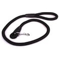 thumbnail image 1 of Black Nylon Leash Rope w/ Plastic Fastener for Walking & Training Pets Dog Puppy, 1 of 2