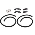 thumbnail image 1 of Black Nylon/Rubber -6AN Trans Oil Cooler Lines, 12 ft. Hose, 1 of 9