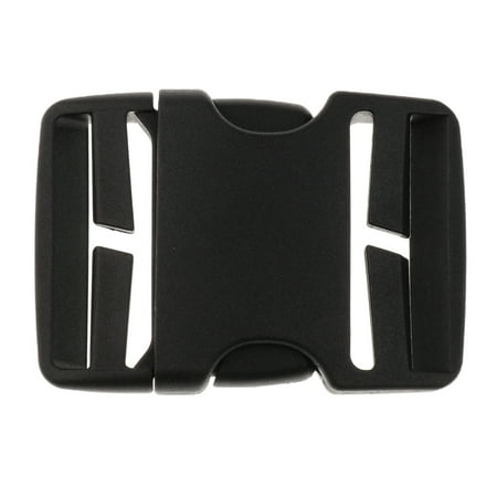Black Nylon Side Release Buckle Backpack Webbing Buckle 20mm/25mm/38mm/50mm - 50mm