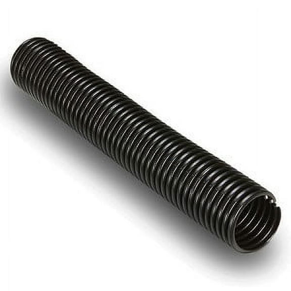 Black Nylon Split Wire Loom Corrugated Conduit - 1/2" - 50 Feet