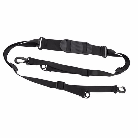 Black Nylon Webbing Strap Swivel Snap Hooks, Ideal for Bikes & Mini Cruisers Strap