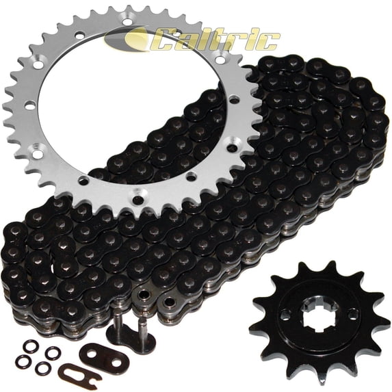 Black O-Ring Drive Chain & Sprockets Kit for Yamaha Blaster 200 YFS200 1988-06