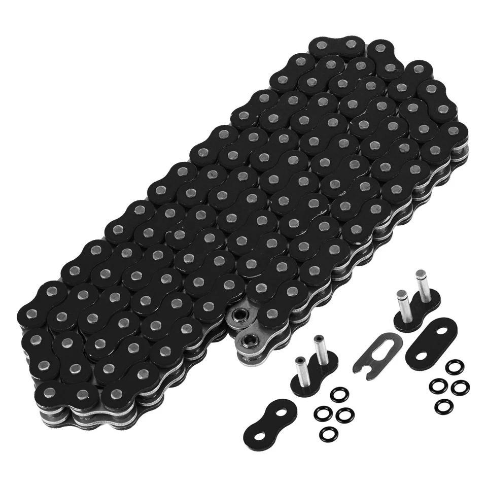 Caltric Red O-Ring Drive Chain & Sprocket Kit – Fits Kawasaki Ninja 250R 2008-2012, 14T/45T Sprockets, 120 Links